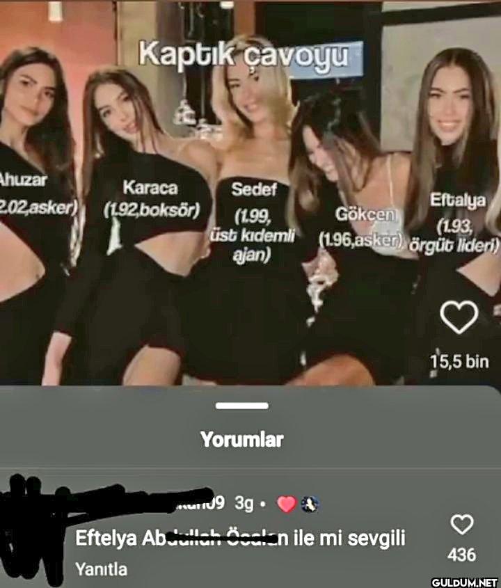 Kaptık çavoyu Ahuzar...