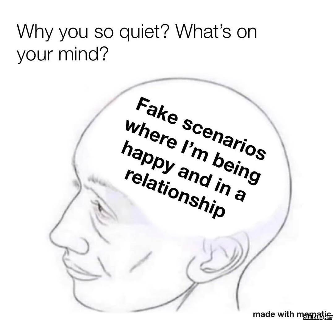 😩    Why you so quiet?...