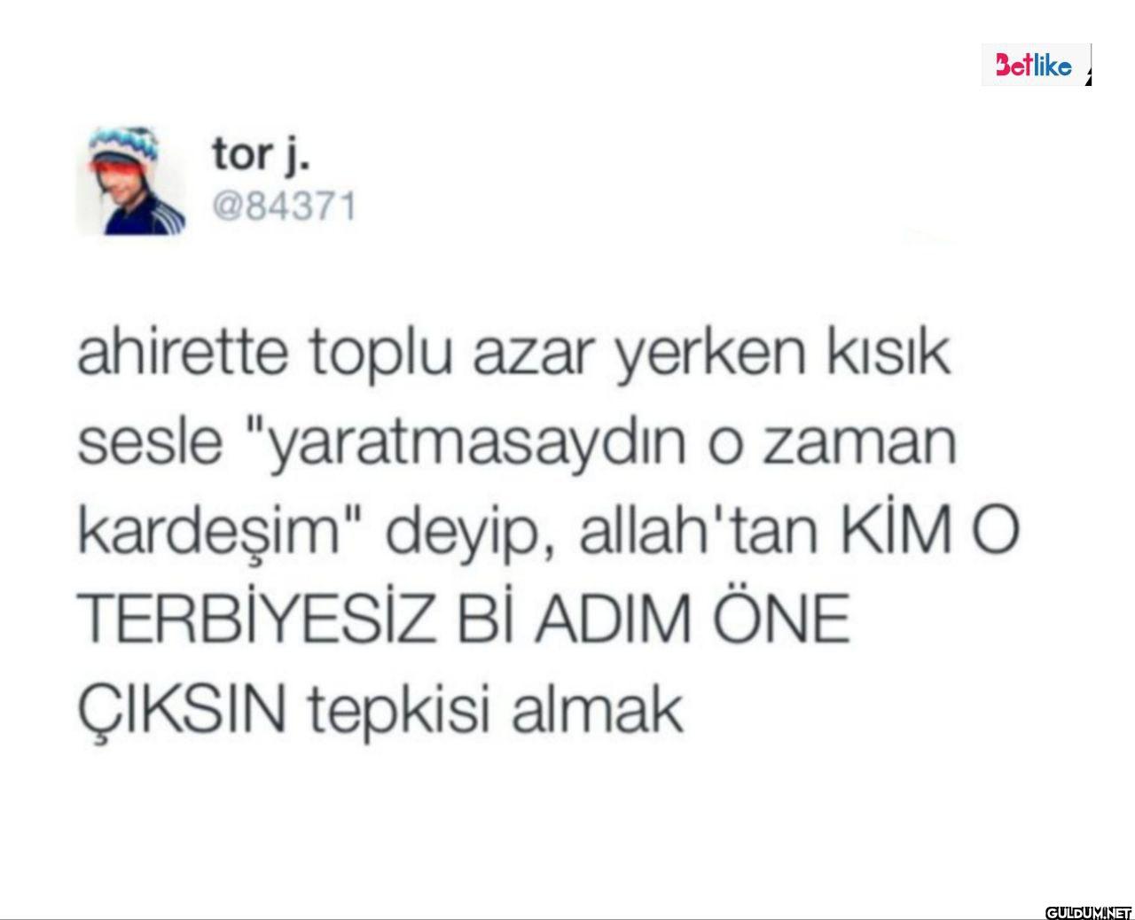 Betlike ahirette toplu...