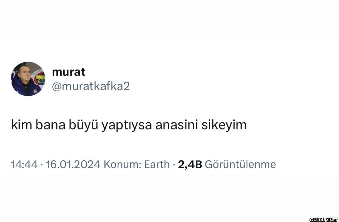 kim bana büyü yaptıysa...