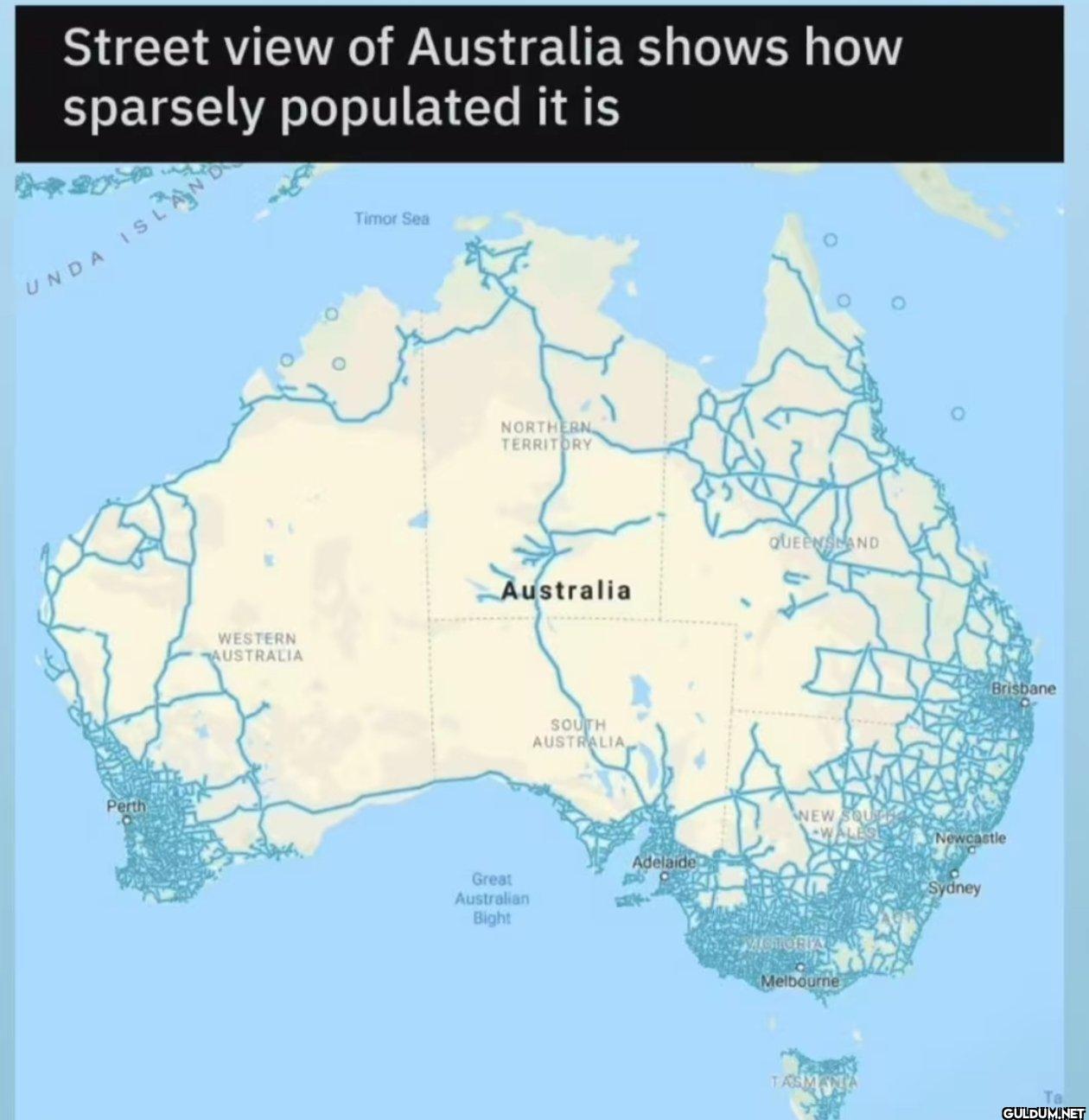 Street view of Australia...