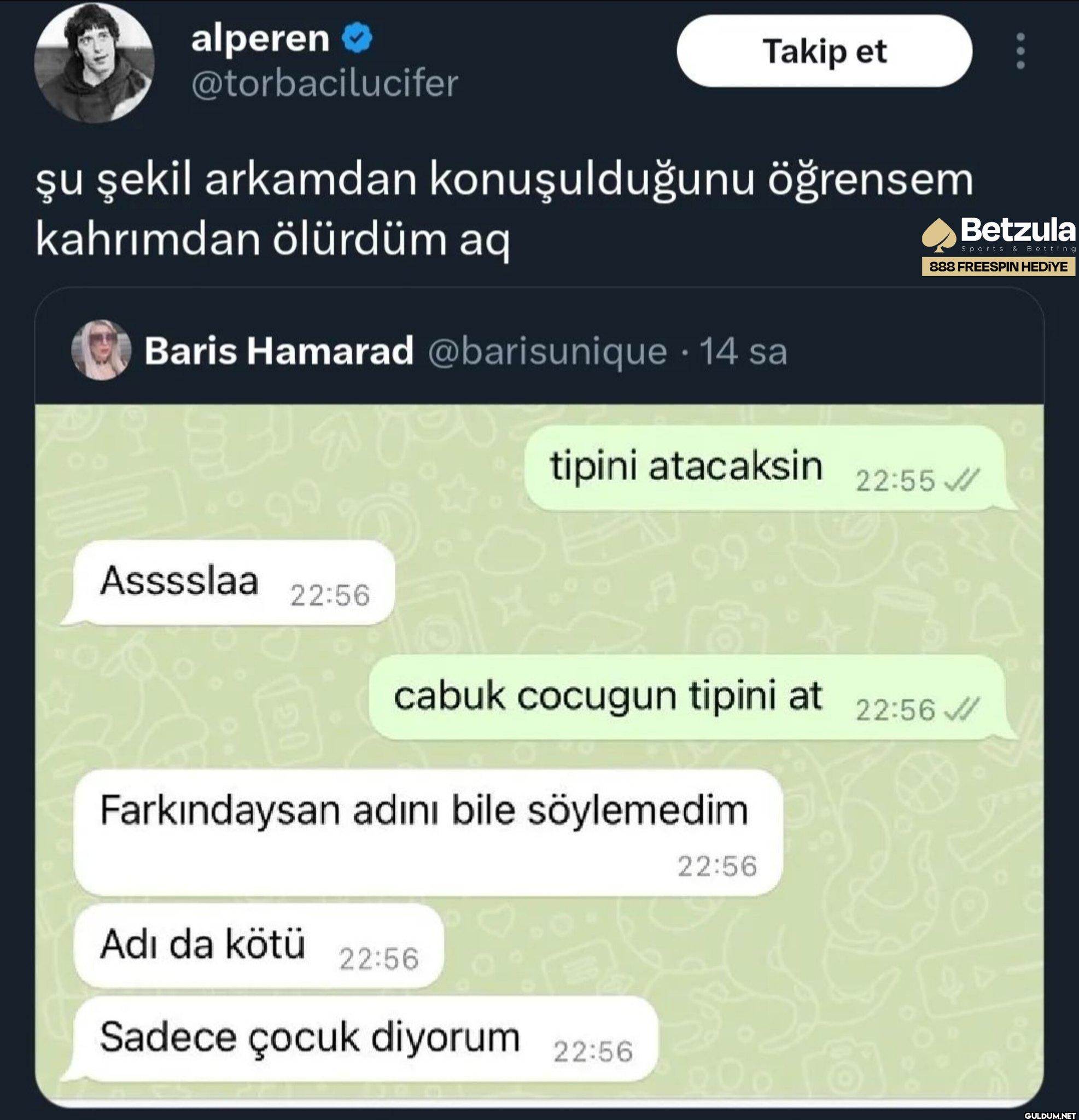 Takip et şu şekil arkamdan...