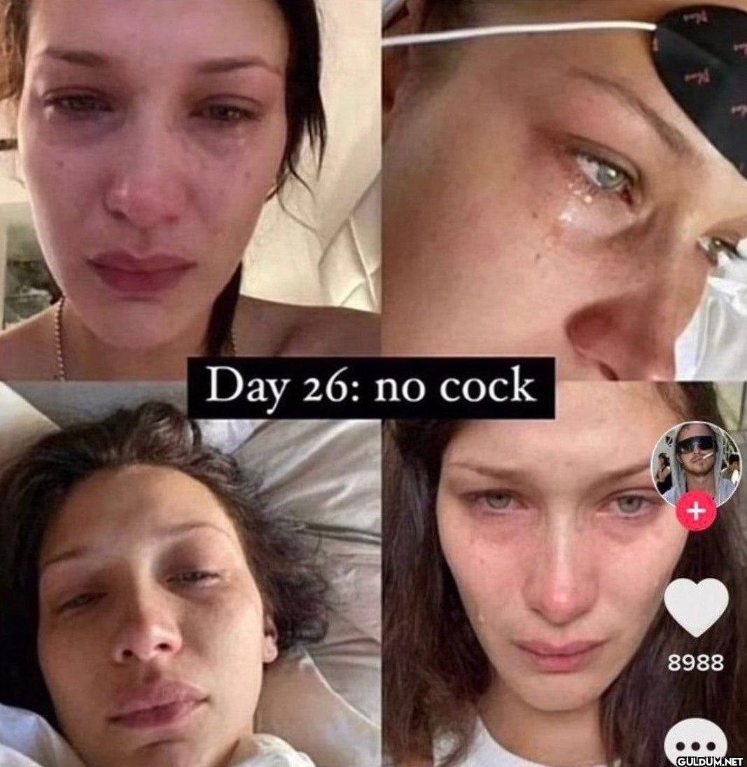 Day 26: no cock 8988