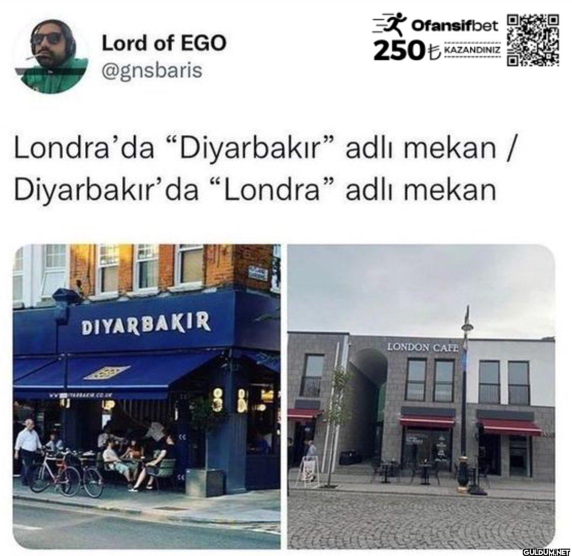 250₺ KAZANDINIZ Londra'da...