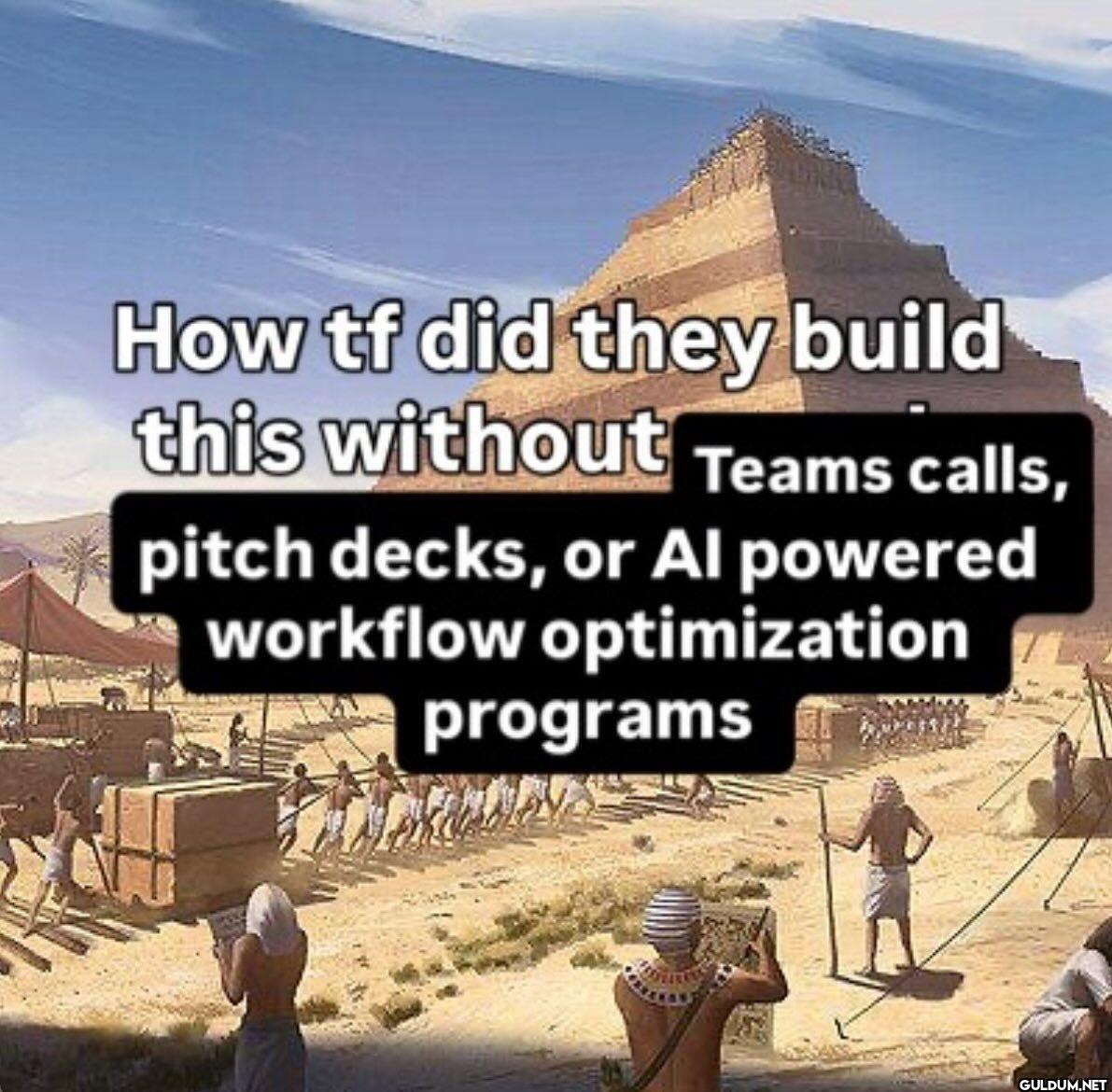 How tf did they build this...