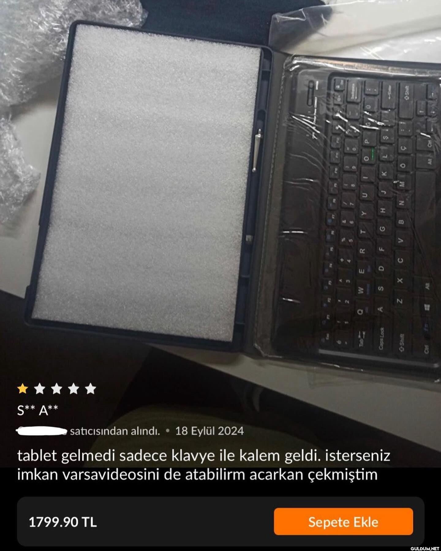 ucuza buldum diye sevinip...