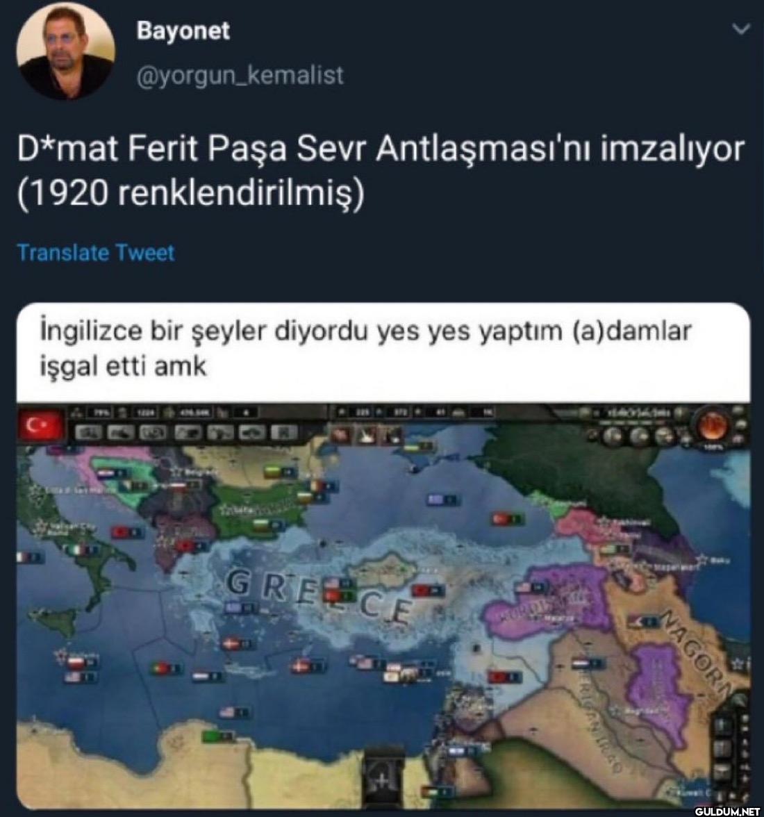 kemalist D*mat Ferit Paşa...