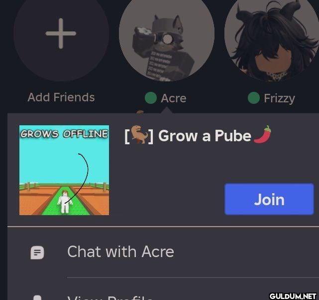 + Add Friends Acre GROWS...