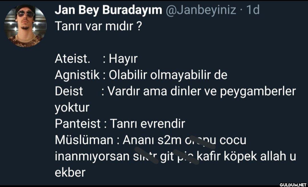 1d Tanrı var mıdır?...