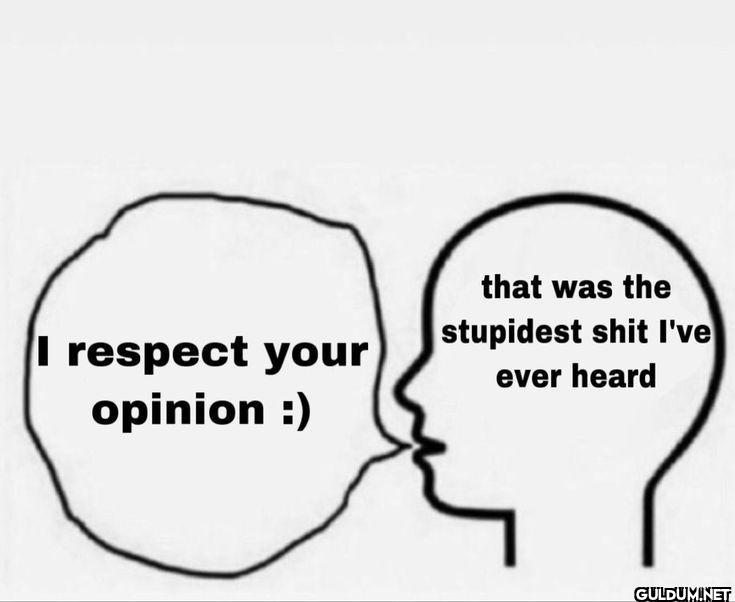 Real    I respect your...