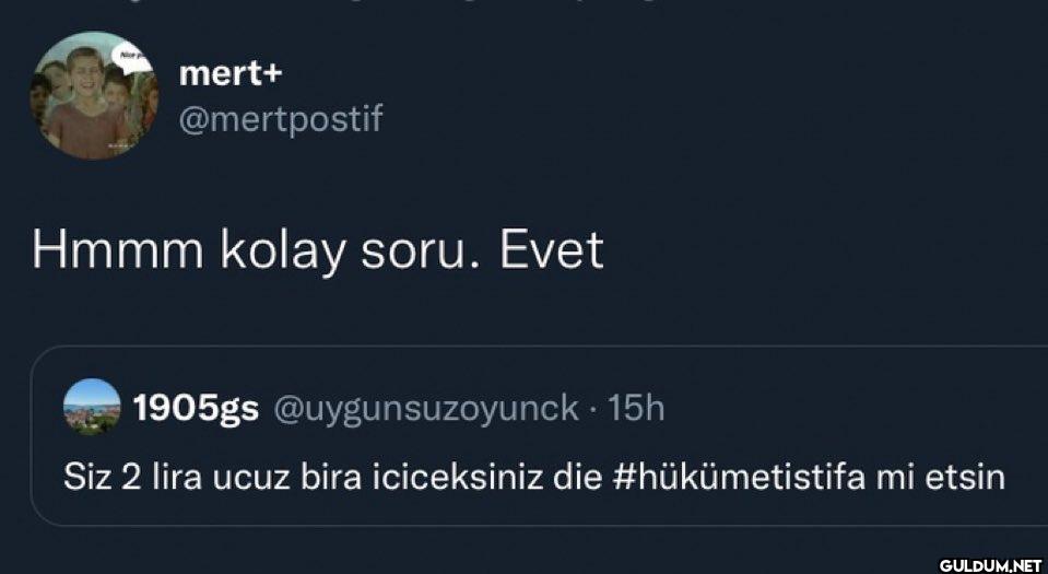 Hmmm kolay soru. Evet...