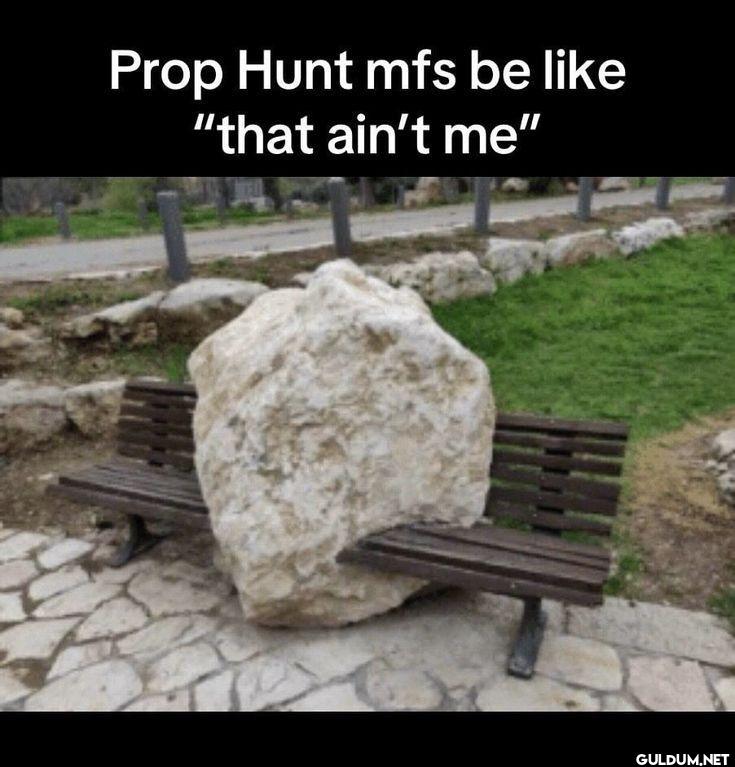 Prop Hunt mfs be that ain't me