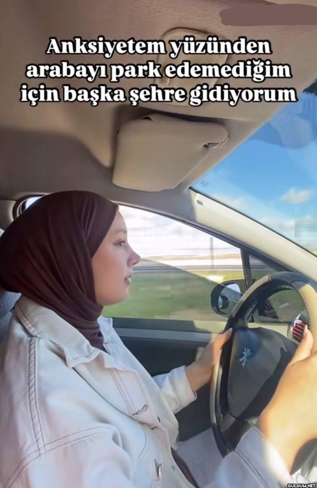 Anksiyetem yüzünden...