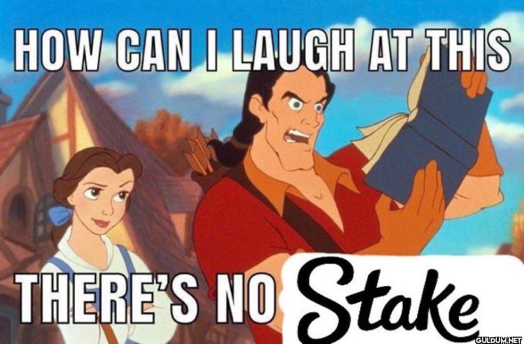 HOW CAN I LAUGH AT THIS...
