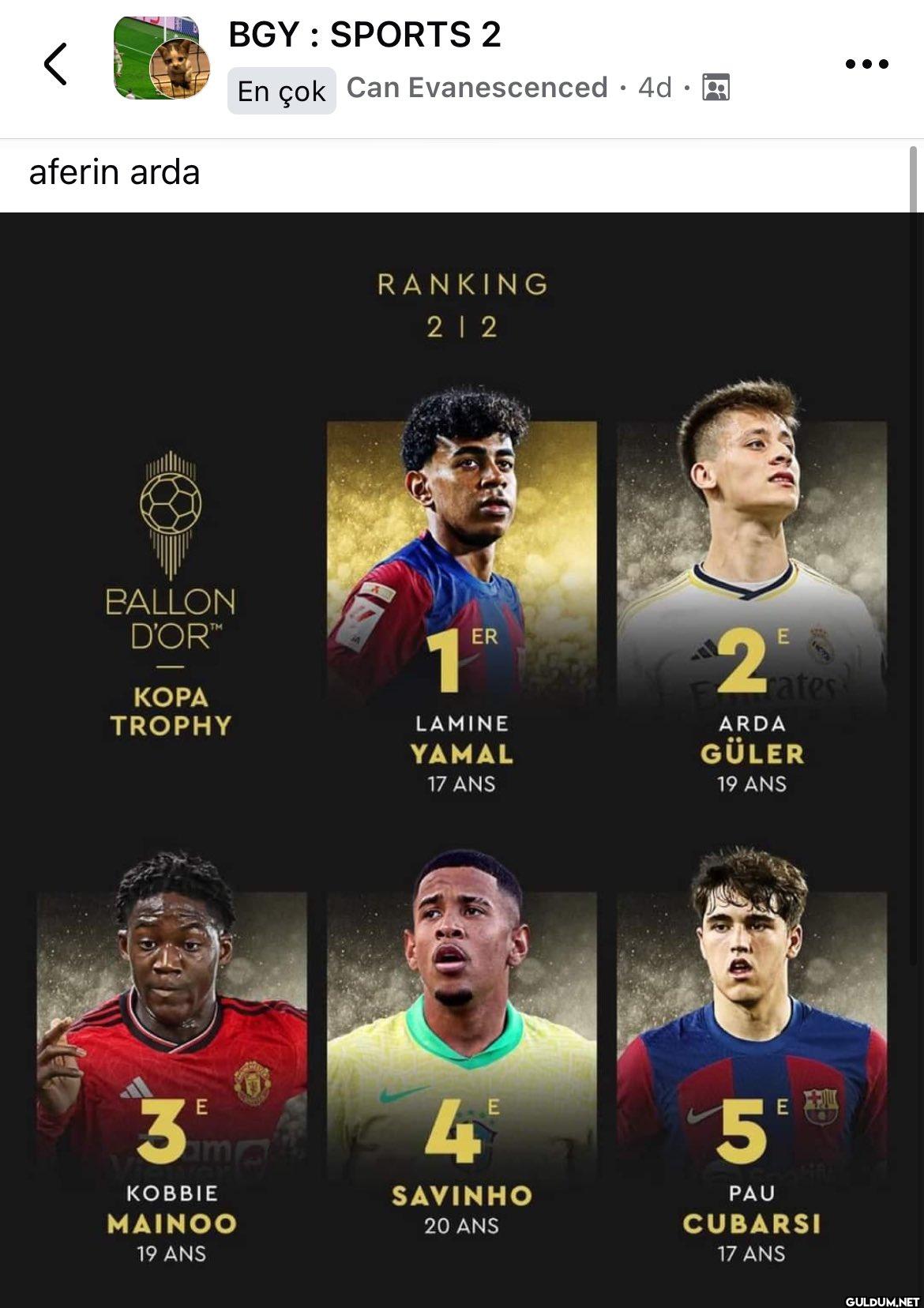 Arda Güler, dünyanın en...