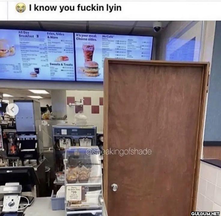 I know you fuckin lyin All...