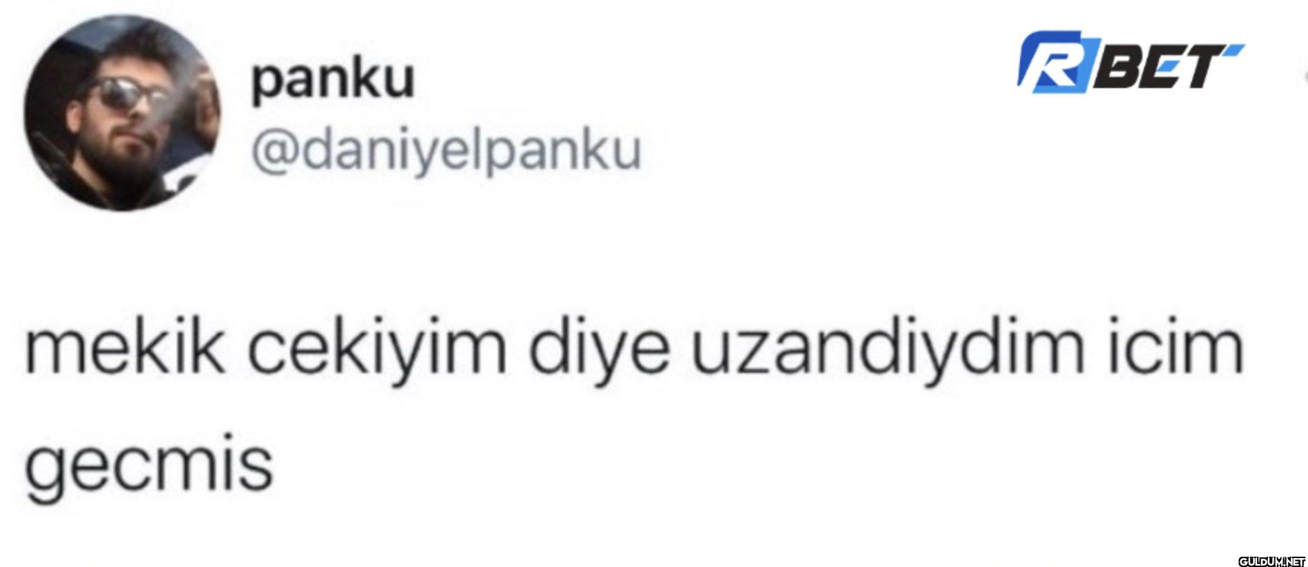 mekik cekiyim diye...