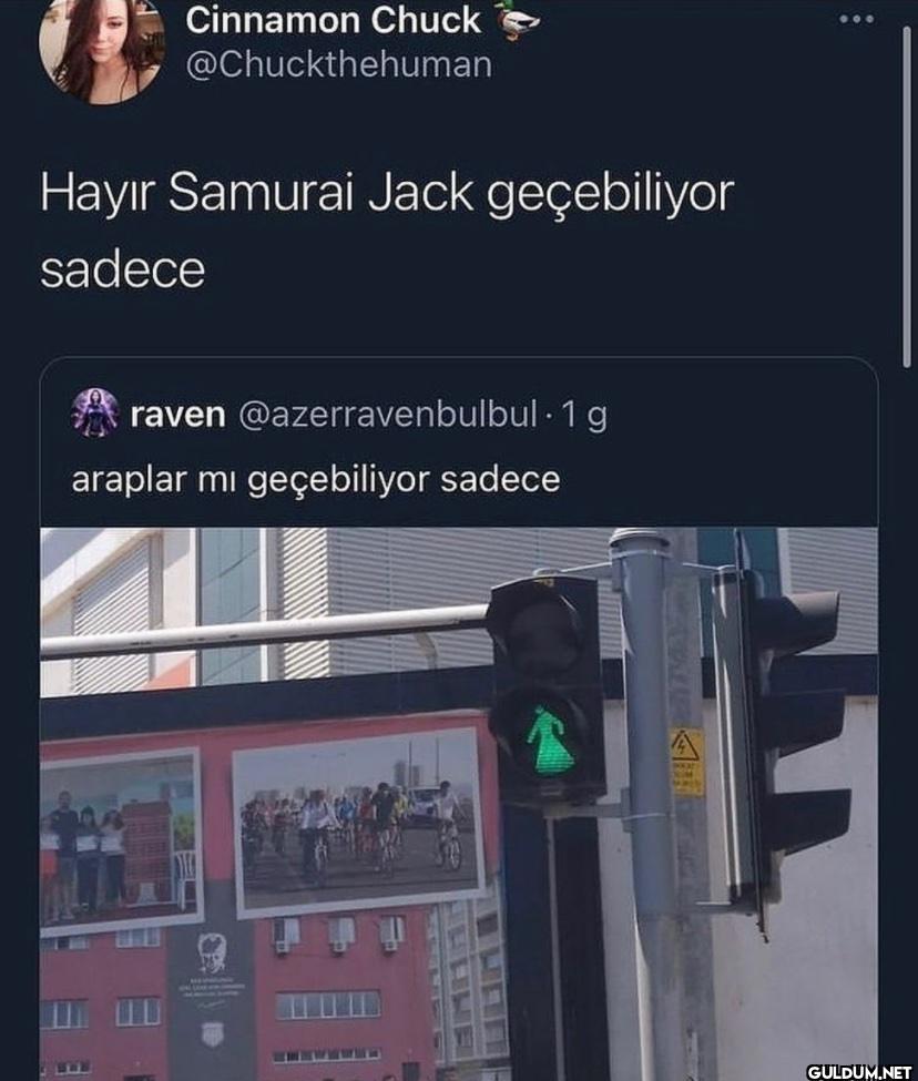 Hayır Samurai Jack...