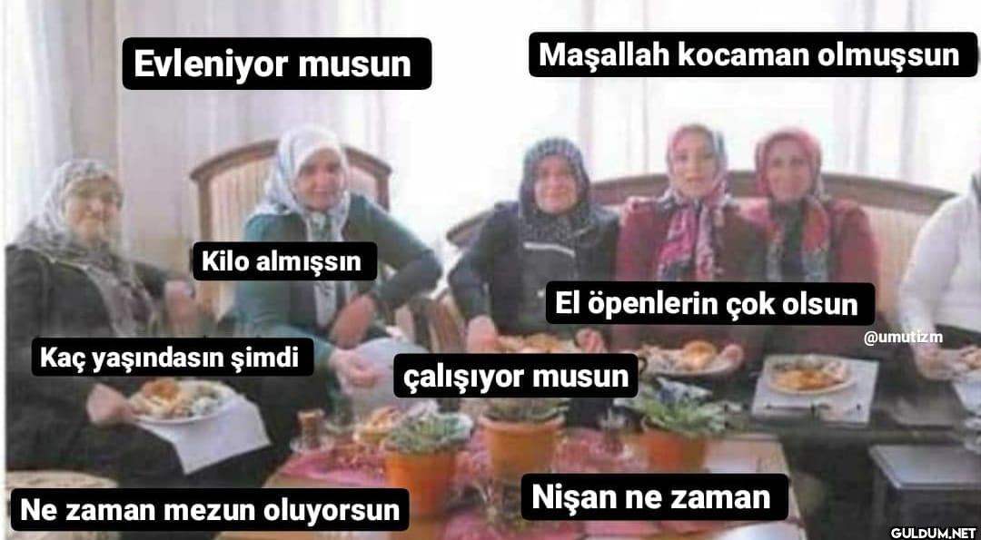 Evleniyor musun Kilo...