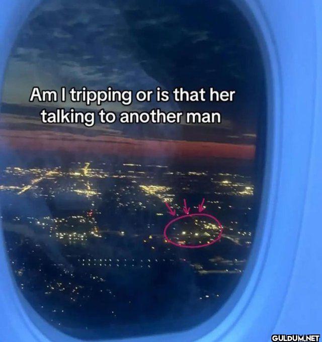 Am I tripping or is that...