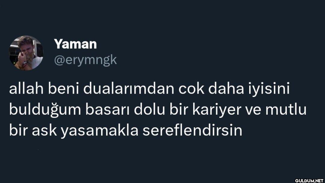 allah beni dualarımdan cok...