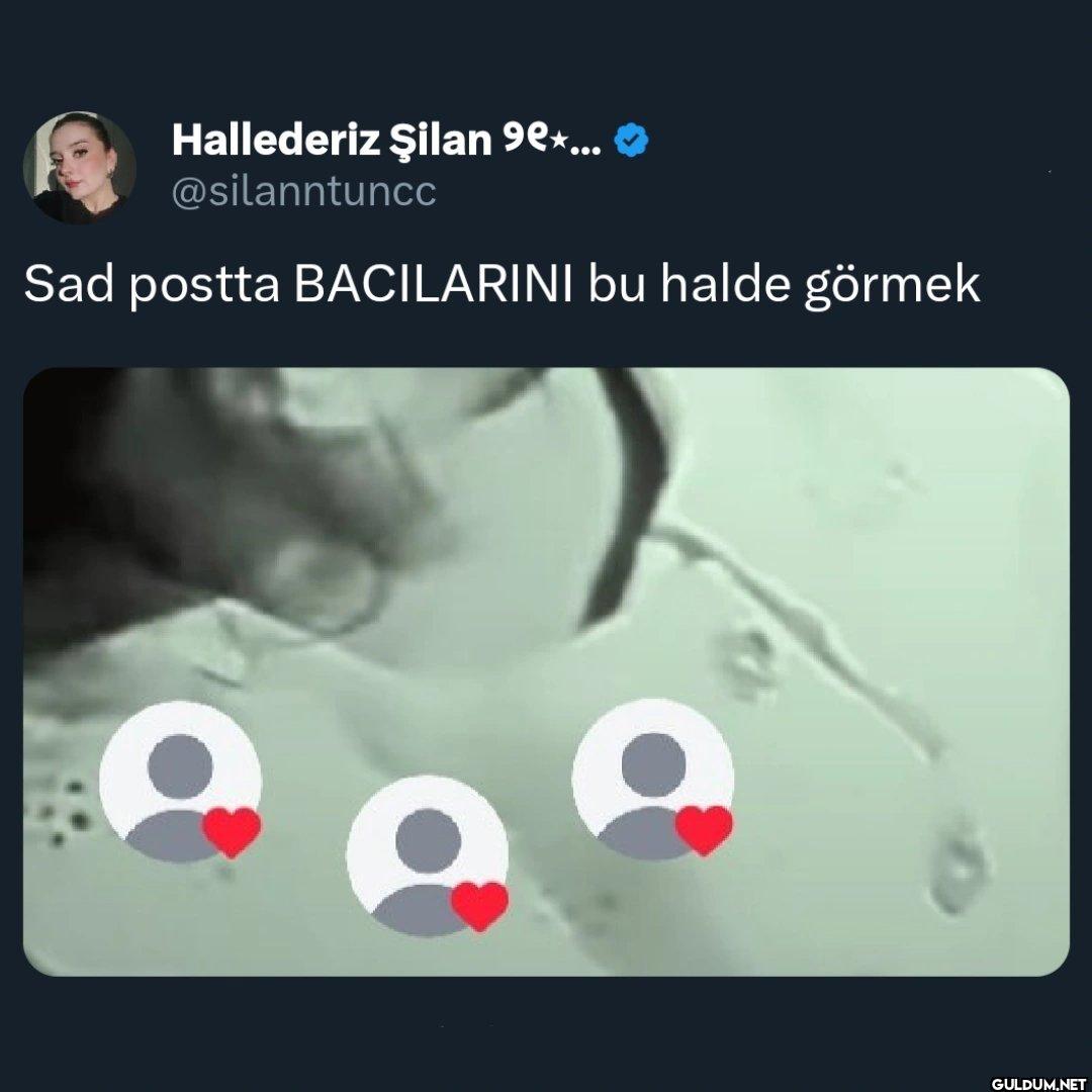Sad postta BACILARINI bu...