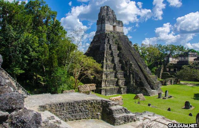5. Tikal pyramids, Guatemala