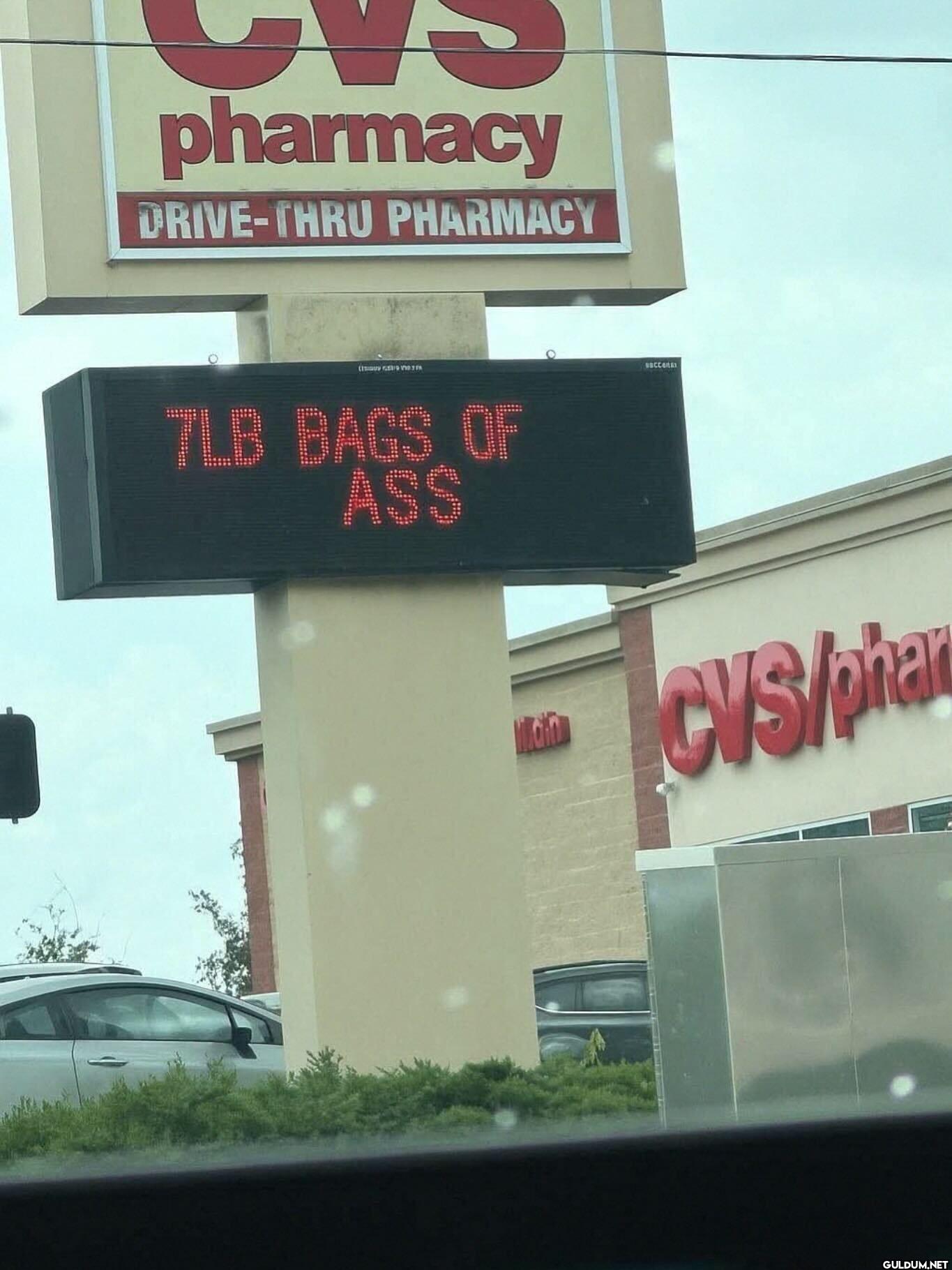 CVS pharmacy DRIVE-THRU...