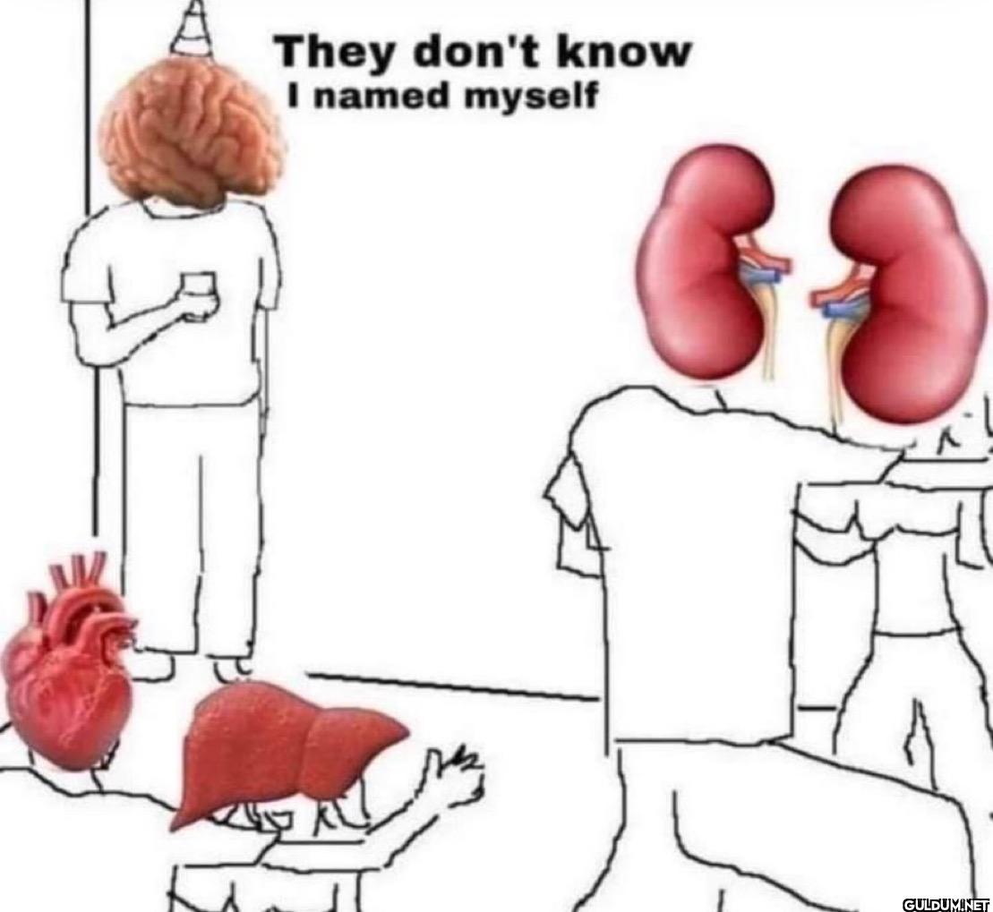 They don't know I named myself