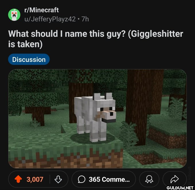 r/Minecraft...