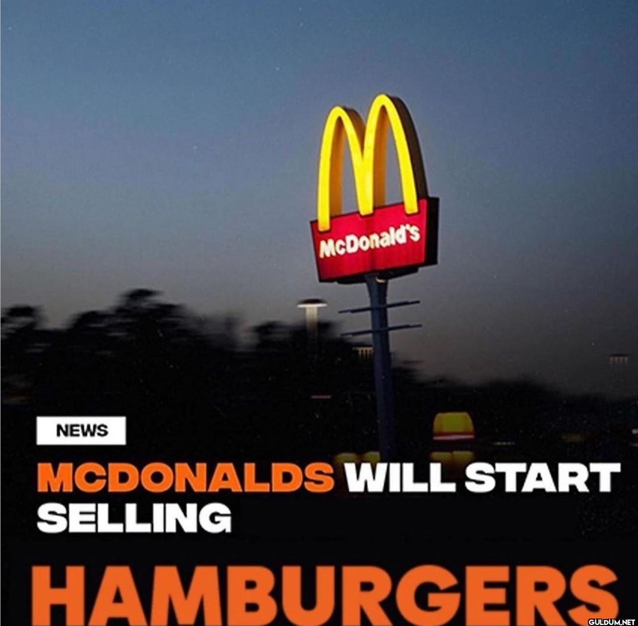 M McDonald's NEWS...