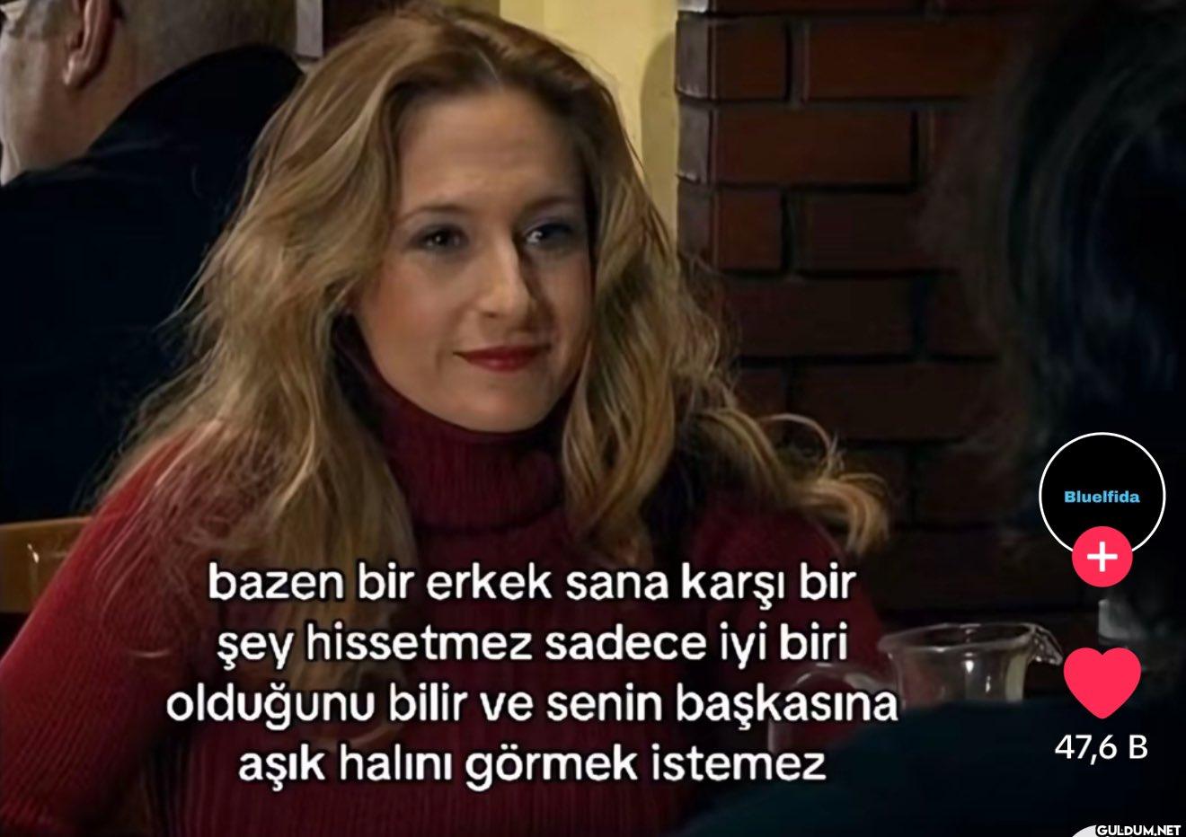 Bluelfida bazen bir erkek...