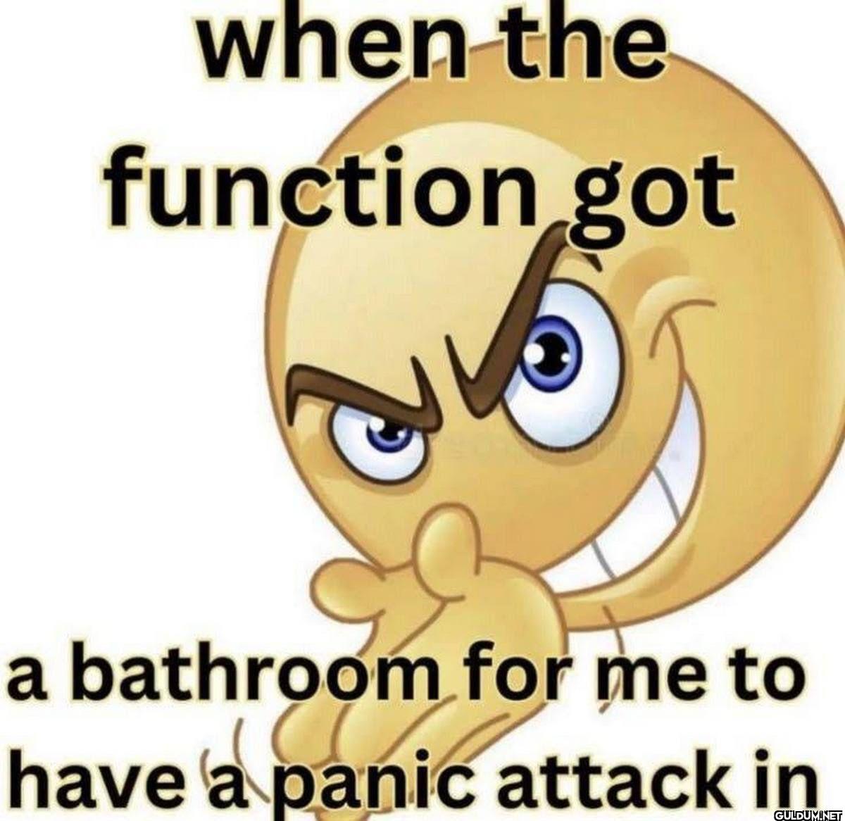 when the function got a...