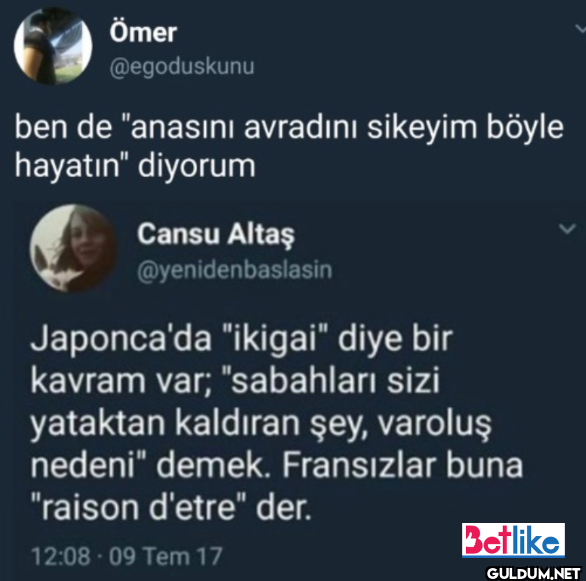 ben de "anasını avradını...