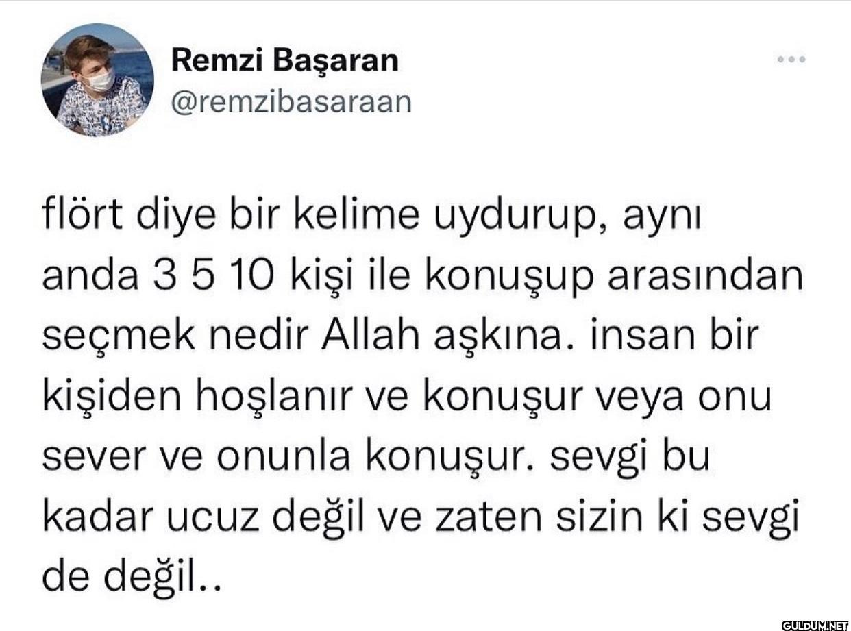flört diye bir kelime...