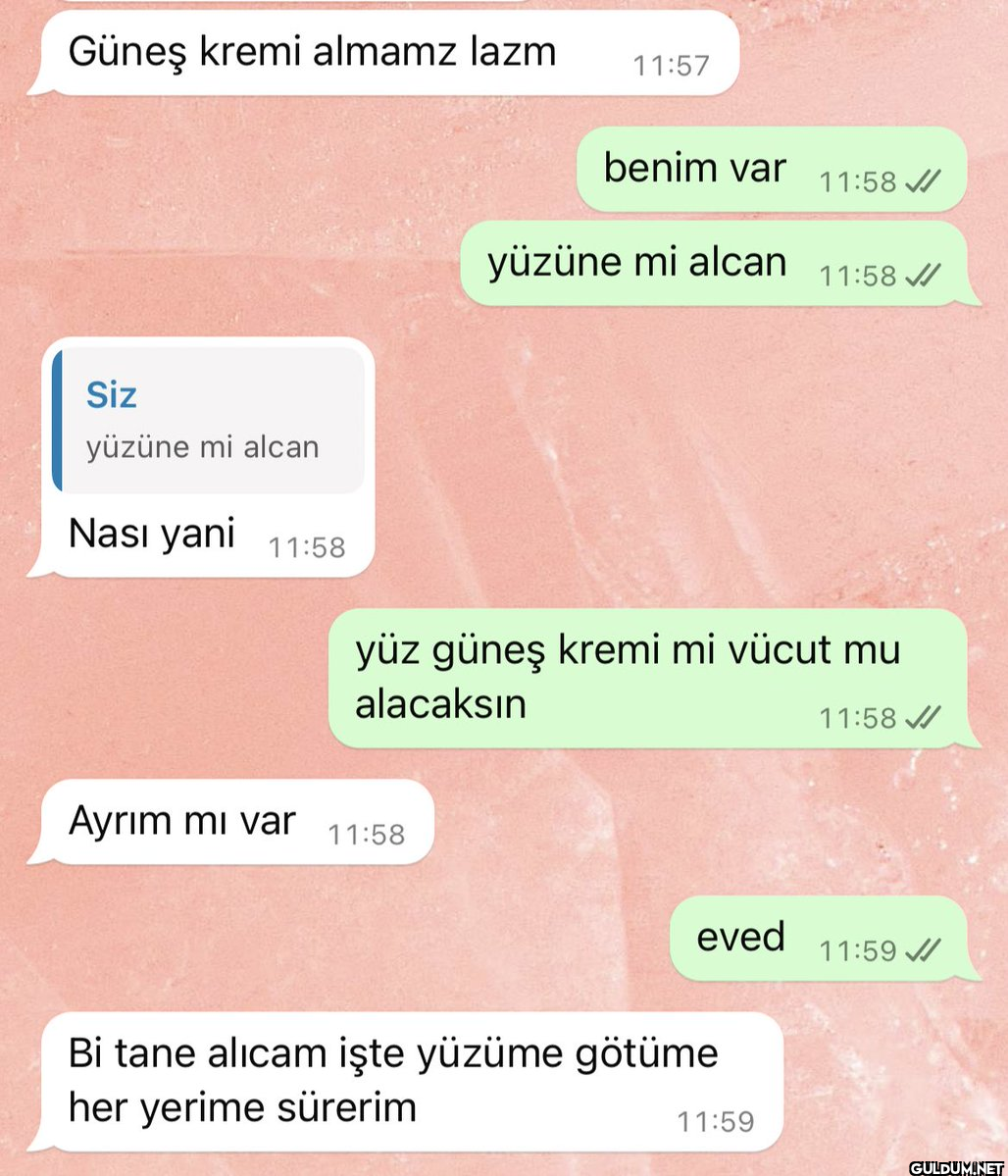 erkek gamsızlığı  Güneş...