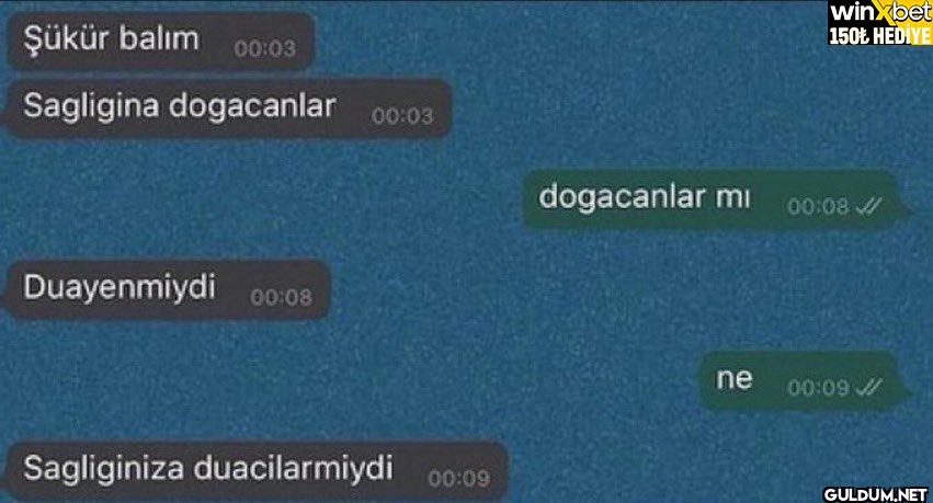 Şükür balim 00:03...