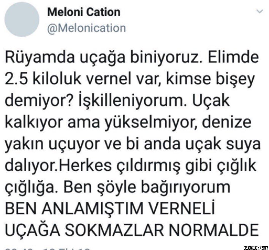 Rüyamda uçağa biniyoruz....