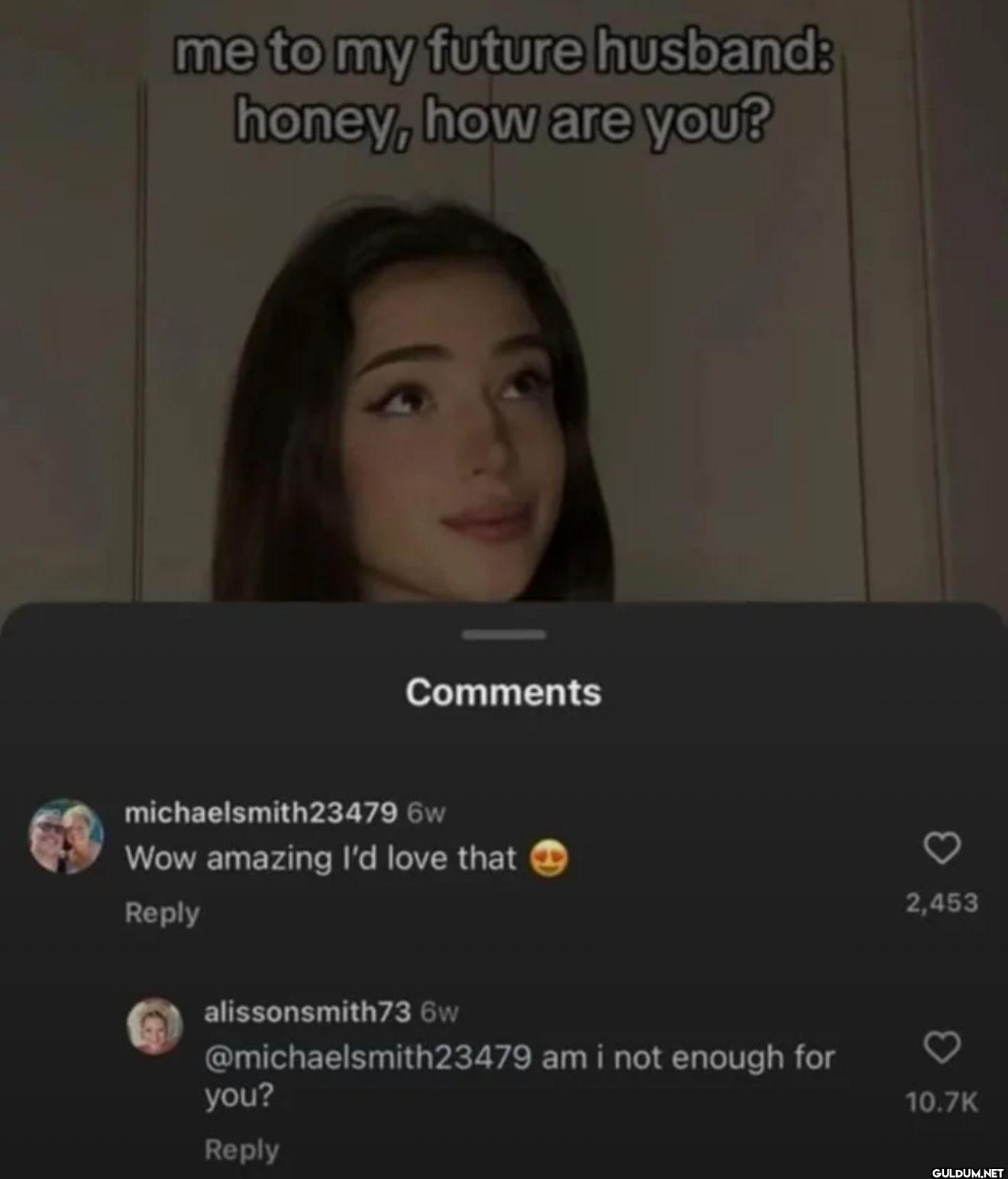me to my future husband:...