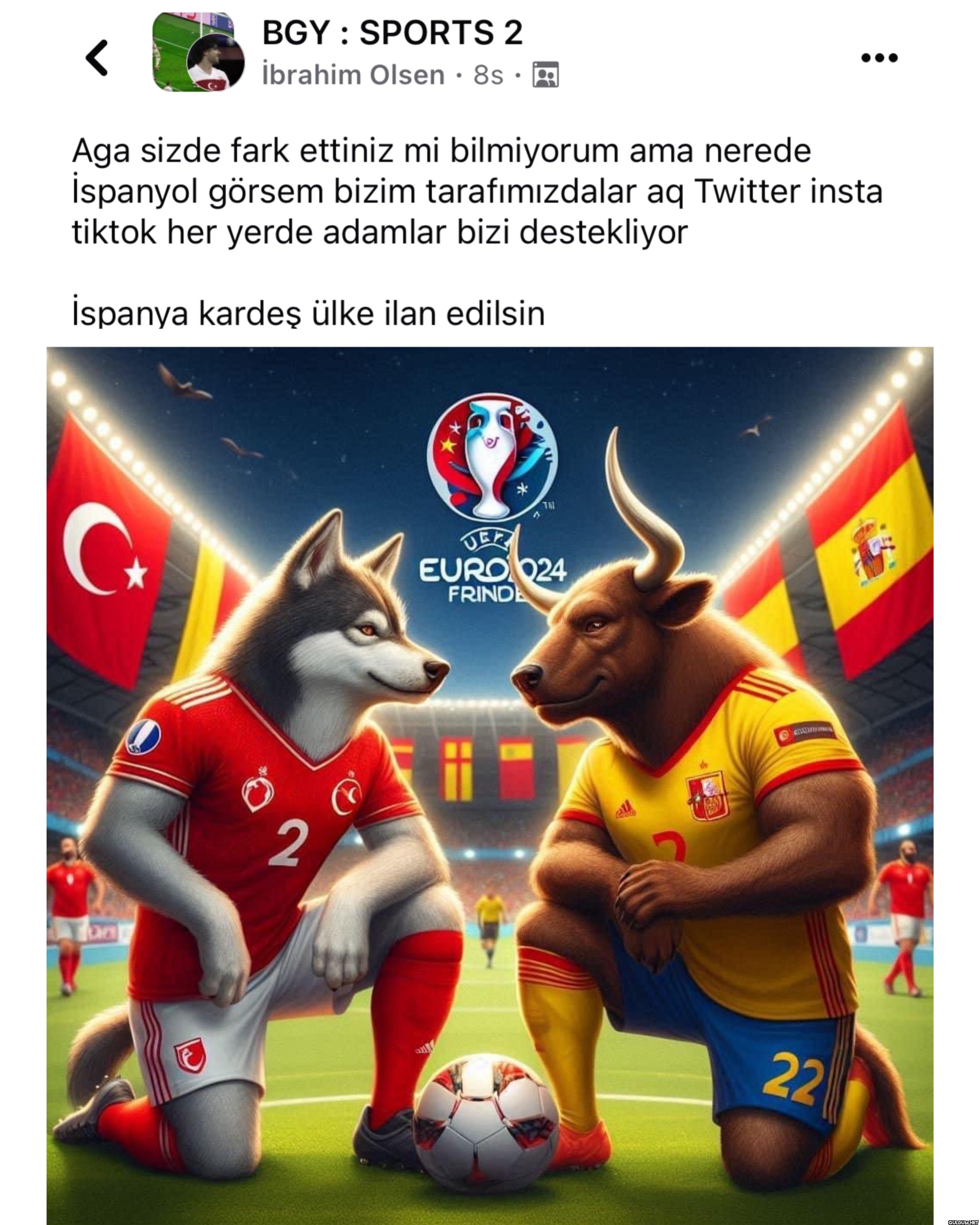 İspanyol taraftarlarının...