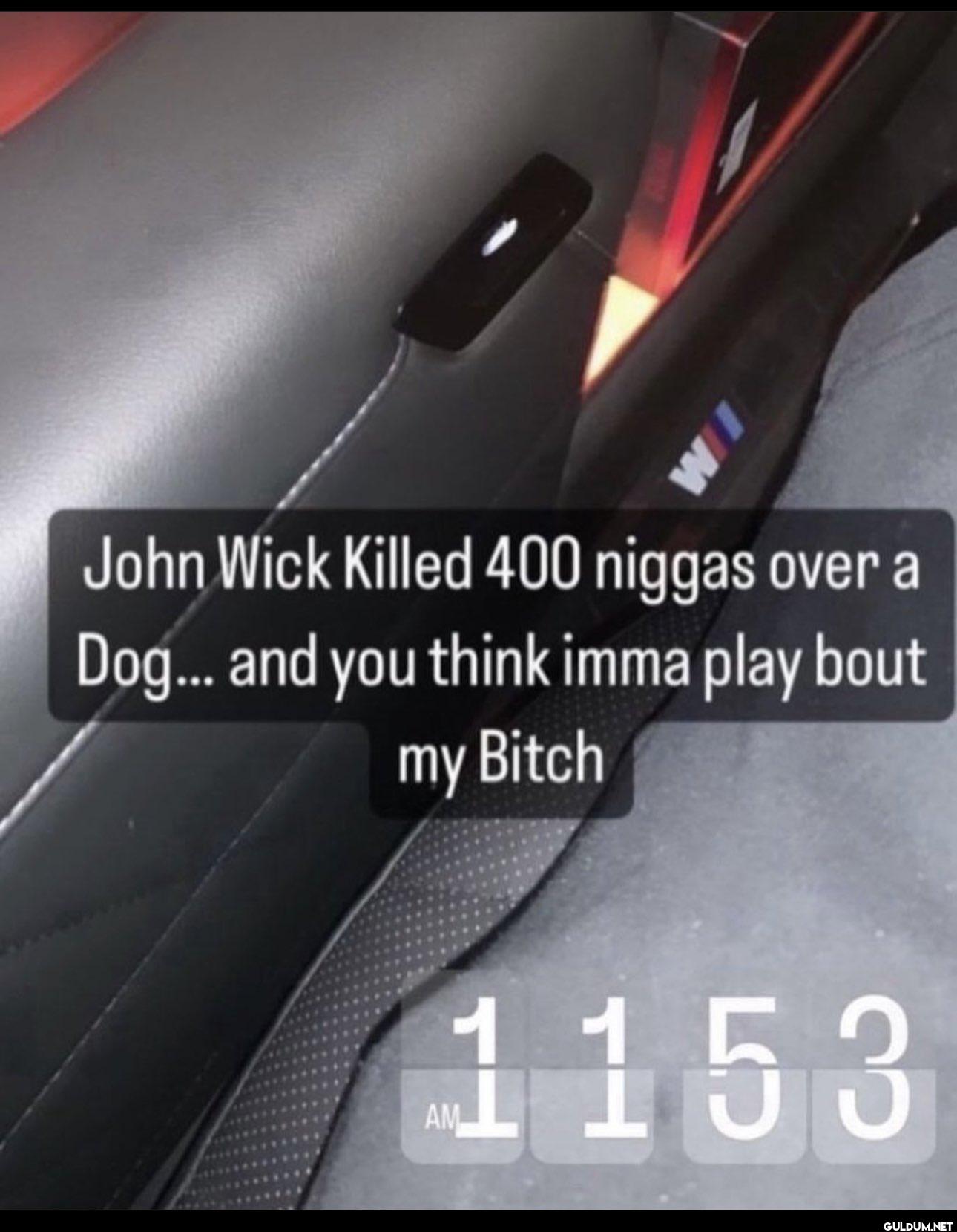 ..    WI John Wick Killed...