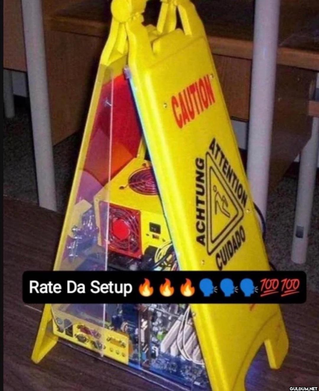 Rate Da Setup CAUTION...
