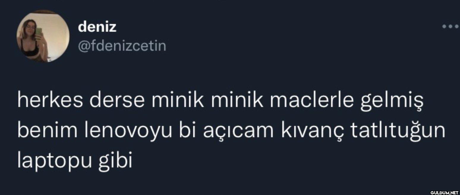 herkes derse minik minik...