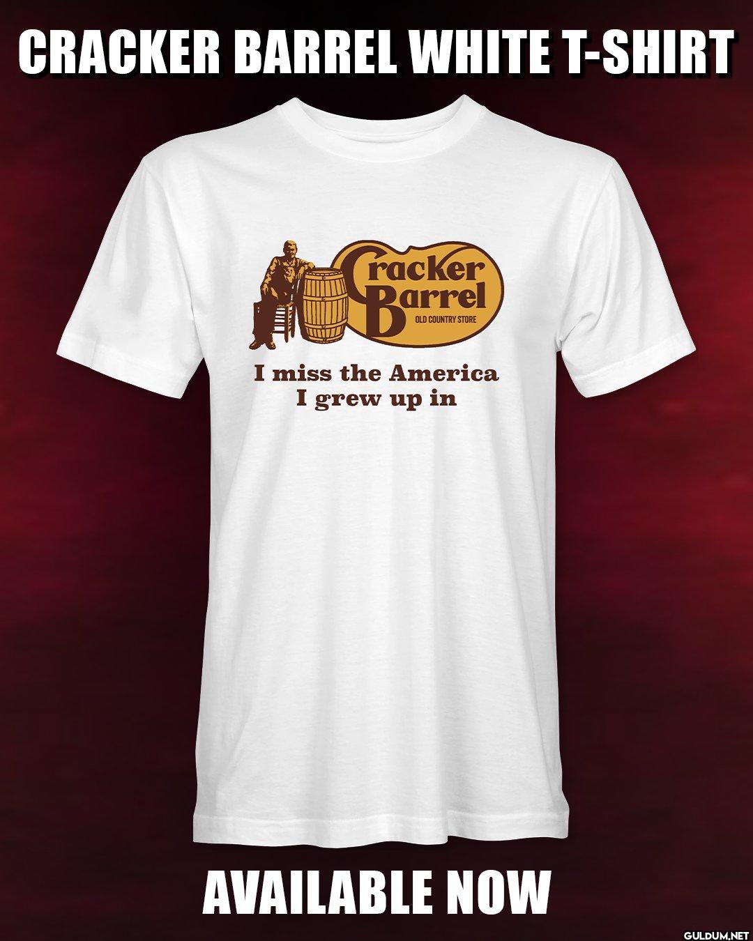 White Cracker Barrel...