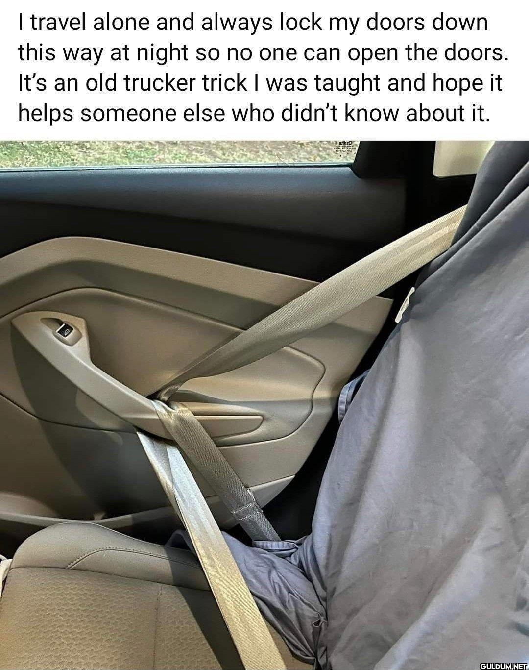 Just lock your doors?    A...