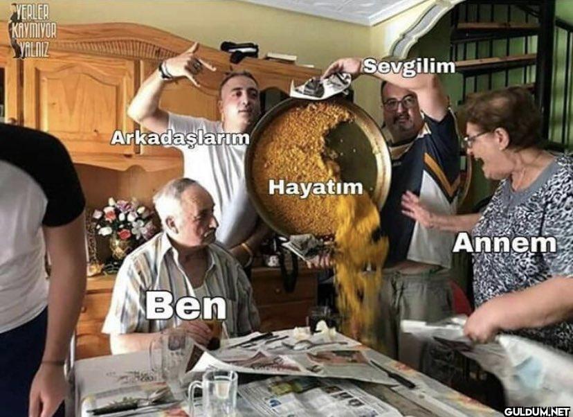 VERLER KAYMIYOR YALNIZ...