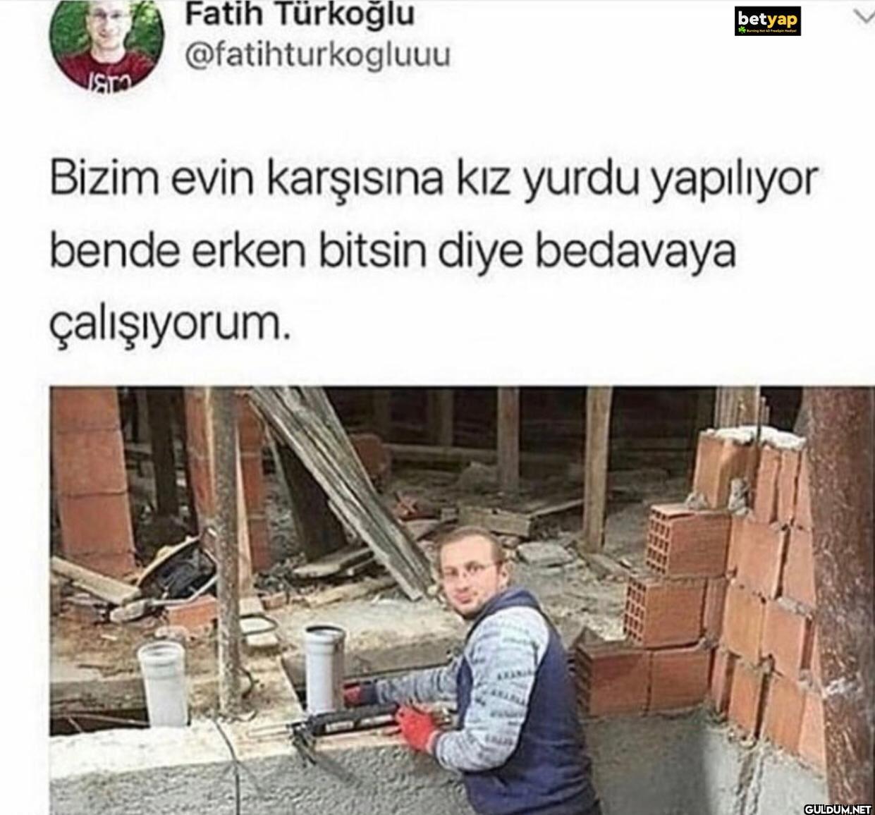 betyap Bizim evin...