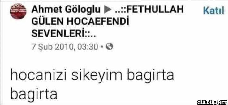 Ahmet Göloglu...