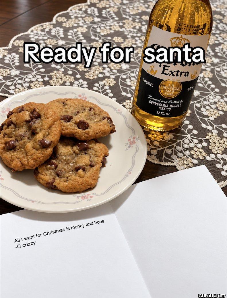 Ready for santa Extra...