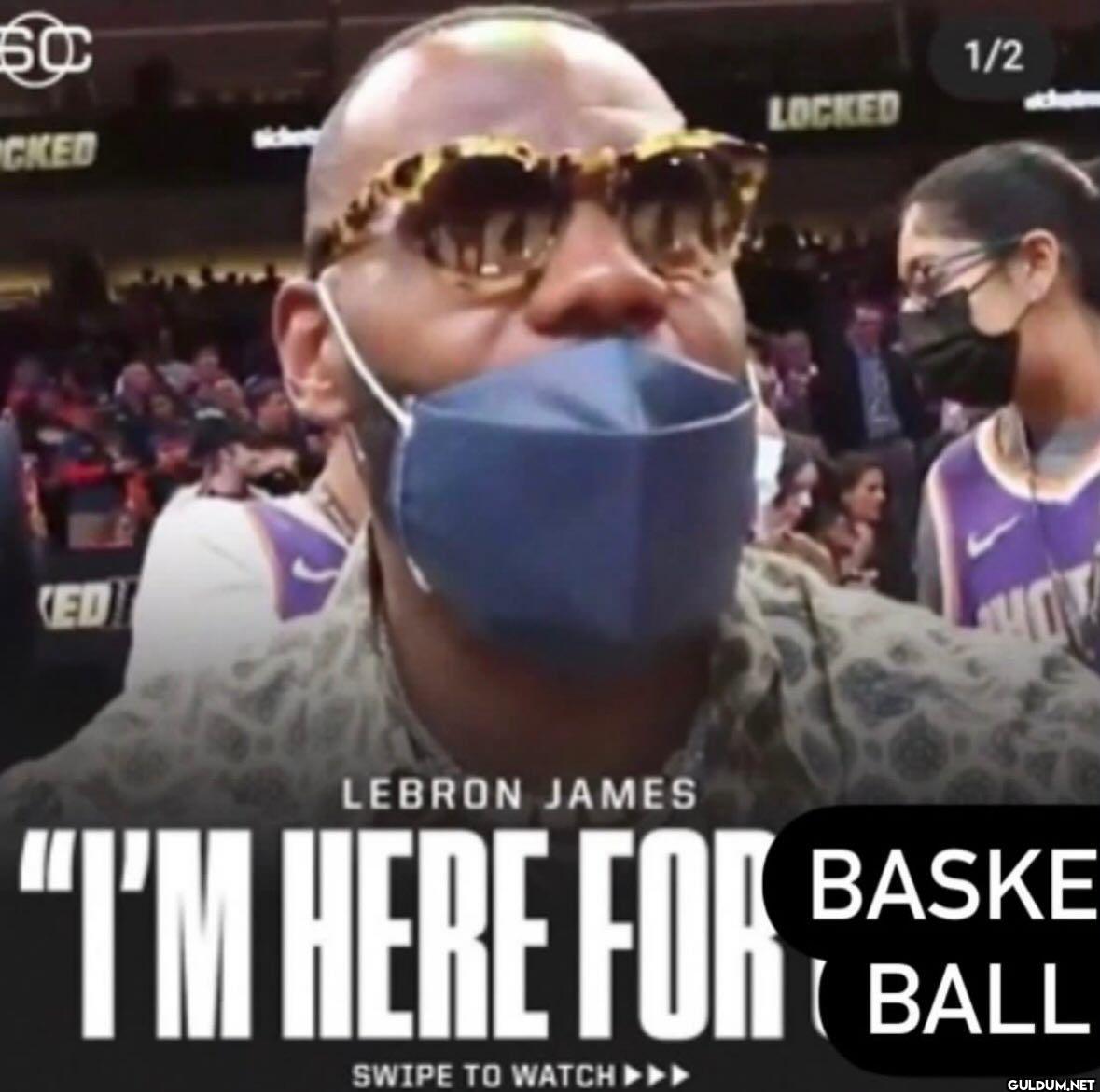 50 1 2 OCKED LOCKED LEBRON...